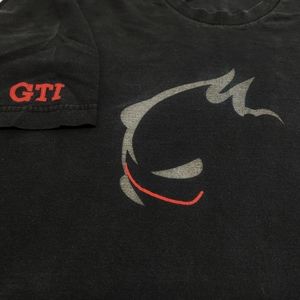 Volkswagen 🐇 GTI Fast Copilot Mascot Black Tee